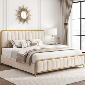 Minimal luxury bed